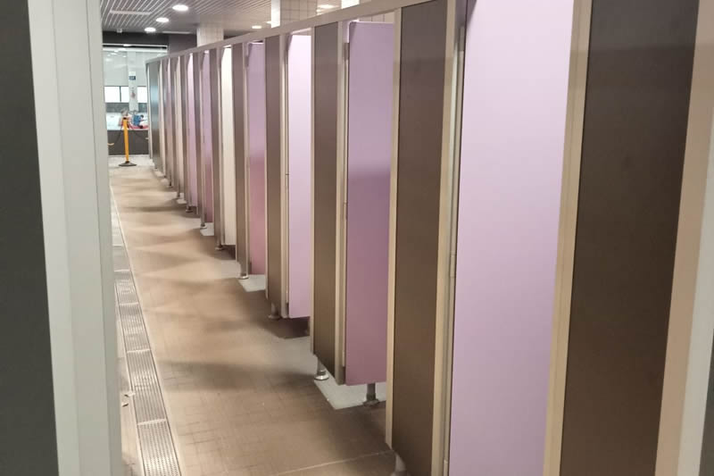 12 Conform Cubicles Added To An Existing Changing Area