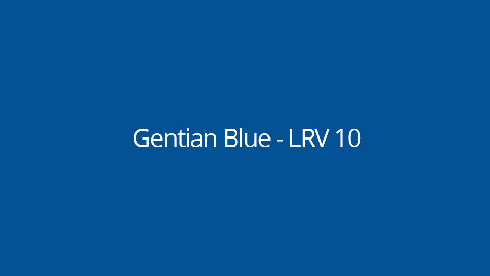 Gentian Blue - LRV 10