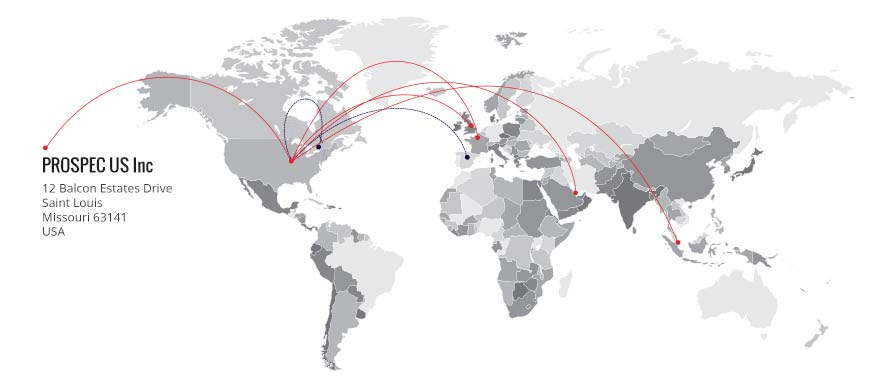 Prospec International Global Locations