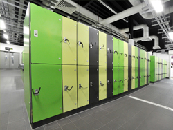 Marathon Laminate Lockers Wet