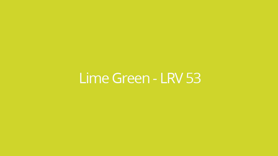 Lime Green - LRV 53
