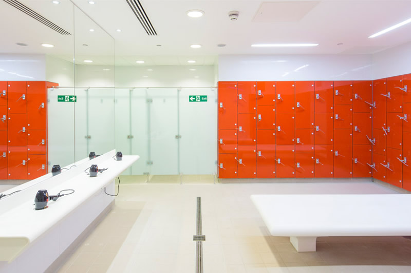 Marathon Glass Wet Area Lockers In Focus Marathon Glass Wet Area Lockers In Focus