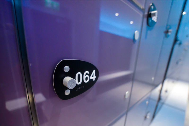 Marathon Glass Wet Area Lockers In Focus Marathon Glass Wet Area Lockers In Focus
