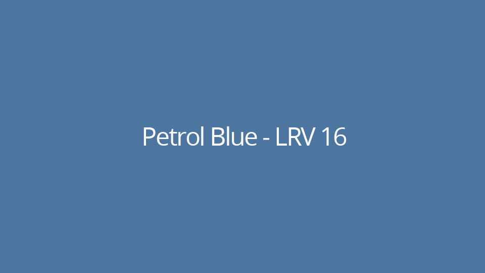 Petrol Blue - LRV 16