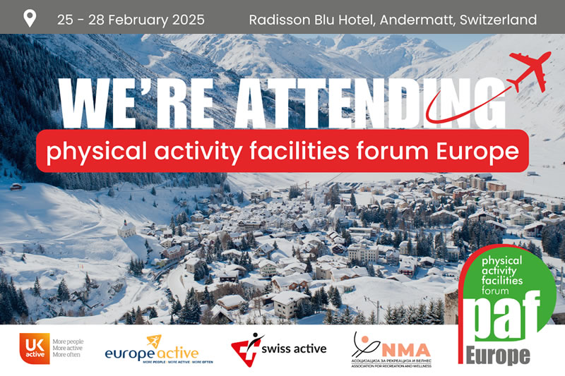 Prospec Are Attending The Physical Activity Facilities Forum In Switzerland