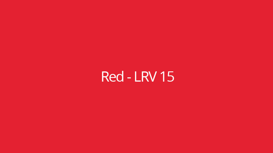 Red - LRV 15