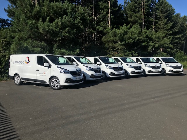 Six New Vans For Our Busy Installer Fleet