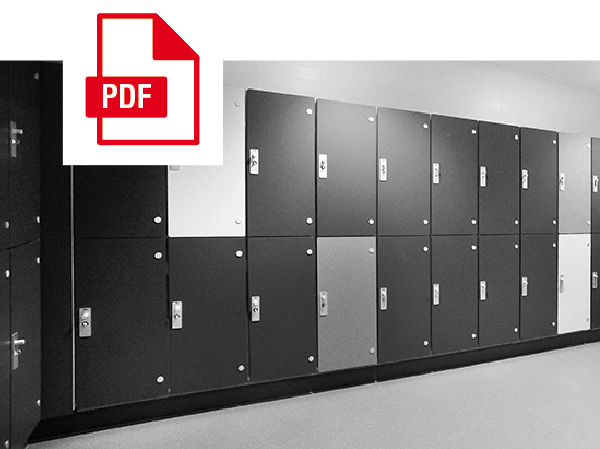Glass Lockers Dry Specification Card