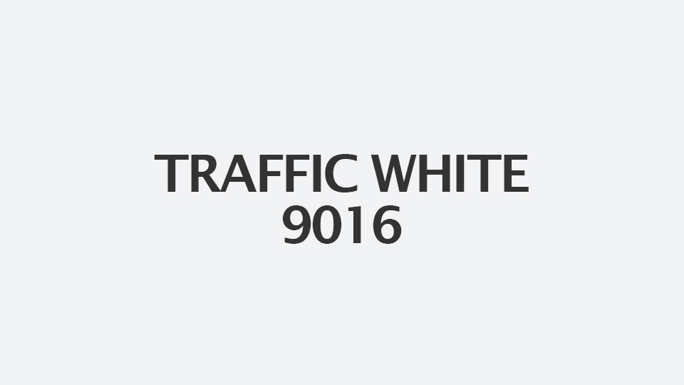 Traffic White 9016